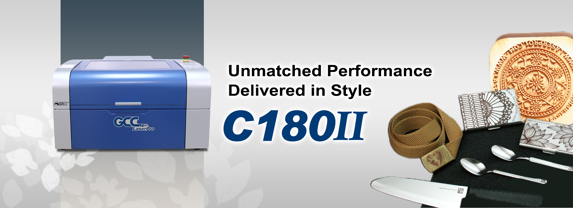 C180II 12-40W CO2 Desktop Laser Engraver